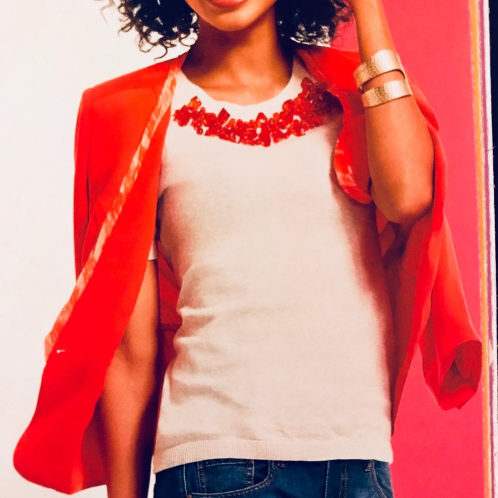 Orange-Red Jane Jacket